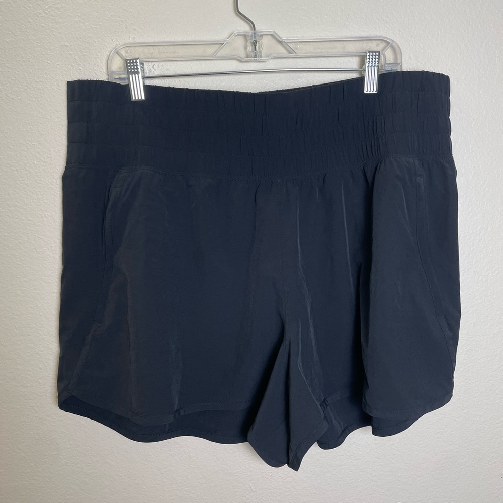 Abercrombie & Fitch Navy Athletic Shorts